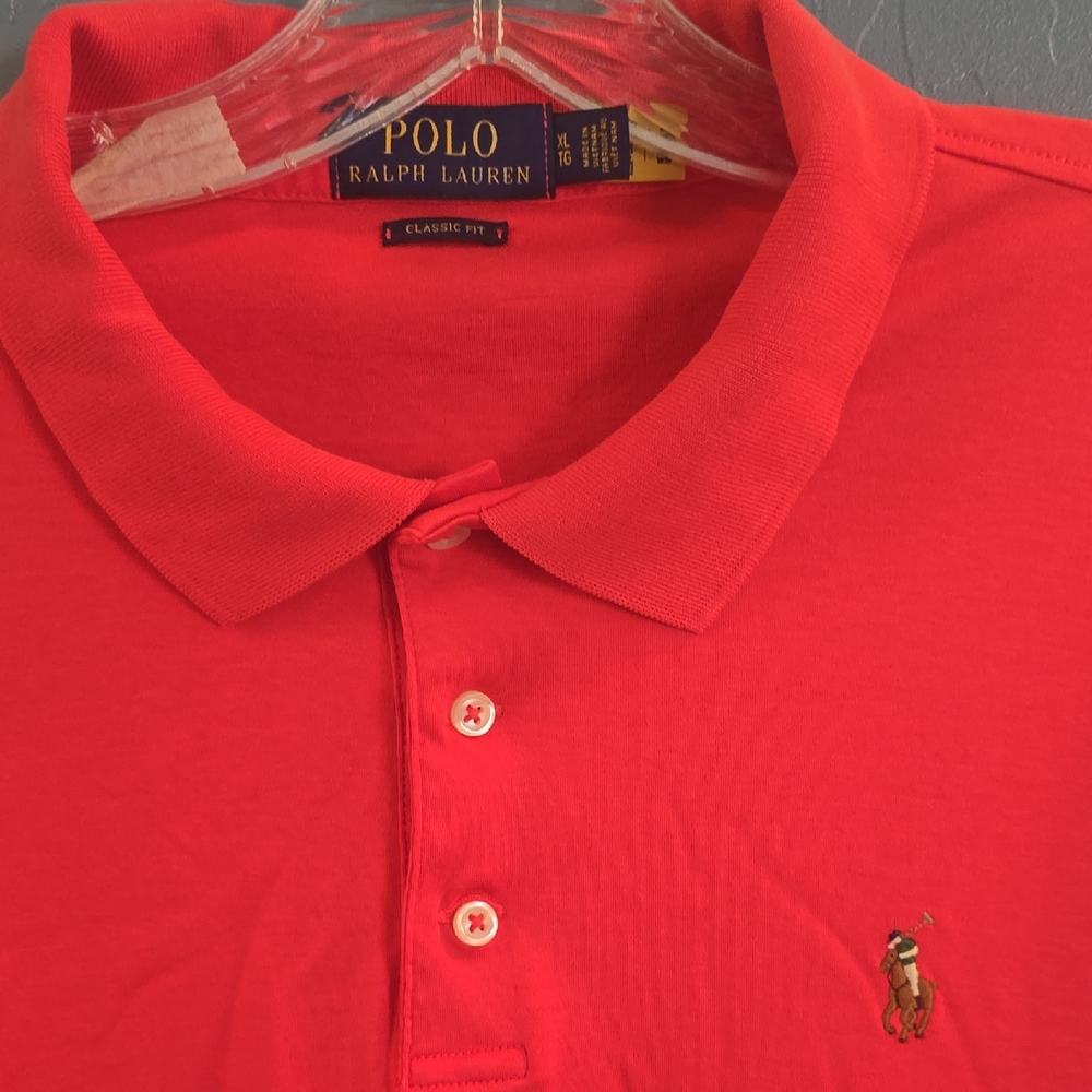 Polo by Ralph Lauren Classic Fit Red Polo Shirt